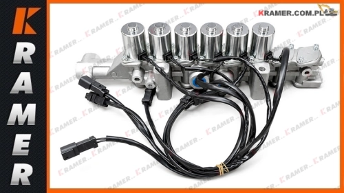 20Y-60-31212 Listwa z cewkami KOMATSU PC200-7 PC210-7 PC210-7K PC228-3 PC240-7 PC270-7 PC230-7 PC240-7K PC228USLC-3EO Solenoid Valve Assy / Zostava solenoidového ventilu / Sklop solenoidnog ventila / Elektromagnetinio vožtuvo mazgas / Magnetventil /