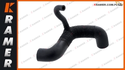 834/10619  Wąż wody JCB 3CX 4CX Radiator Hose top / tömlő radiátor / шланг радыятара / Kühlerschlauch