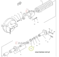 207-30-54160 Uszczelnienie napinacza gąsienicy Komatsu Sealing/Seal Ring/ Dichtung/ САЛЬНИК/ Уплотнение/печать/ étanchéité.