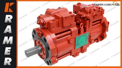 333/J8618 Pompa główna hydrauliczna typu Kawasaki K5V80DTP JCB JS175W Hydraulic gear Pump / Steering Pump / Насос гидравлический / hydraulické zubové čerpadlo / Гідраўлічны помпа з зубчастай перадачай