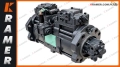 K1006550A Pompa hydrauliczna typu KAWASAKI K5V140DTP stosowana w koparkach DOOSAN DEVELON DX300  Hydraulic gear Pump / Steering Pump / Насос гидравлический / hydraulické zubové čerpadlo / hydraulische tandwielpomp /