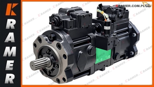333/J1487 PPompa hydrauliczna typu KAWASAKI K3V112DTP  stosowana w maszynach JCB JS220 JS235  JS210  JS200 JS230   Hydraulic gear Pump / Steering Pump / Насос гидравлический / hydraulické zubové čerpadlo / hydraulische tandwielpomp