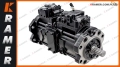 333/J1487 PPompa hydrauliczna typu KAWASAKI K3V112DTP  stosowana w maszynach JCB JS220 JS235  JS210  JS200 JS230   Hydraulic gear Pump / Steering Pump / Насос гидравлический / hydraulické zubové čerpadlo / hydraulische tandwielpomp