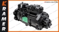 333/J1487 PPompa hydrauliczna typu KAWASAKI K3V112DTP  stosowana w maszynach JCB JS220 JS235  JS210  JS200 JS230   Hydraulic gear Pump / Steering Pump / Насос гидравлический / hydraulické zubové čerpadlo / hydraulische tandwielpomp