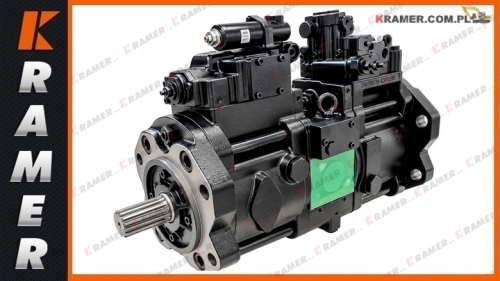 YN10V00023F2 Pompa hydrauliczna typu KAWASAKI K3V112DTP KOBELCO SK200LC-6E i NH E215  Hydraulic gear Pump / Steering Pump / Насос гидравлический / hydraulické zubové čerpadlo / hydraulische tandwielpomp / hidraulinė pavara siurblys