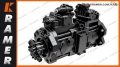 YN10V00023F2 Pompa hydrauliczna typu KAWASAKI K3V112DTP KOBELCO SK200LC-6E i NH E215  Hydraulic gear Pump / Steering Pump / Насос гидравлический / hydraulické zubové čerpadlo / hydraulische tandwielpomp / hidraulinė pavara siurblys
