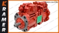 2401-9236B 2401-9236A  2401-9236 Pompa hydrauliczna typu KAWASAKI K3V63DT DOOSAN DEVELON serii SOLAR 130LC-V 140LC-V 150LC-7B Hydraulic gear Pump / Steering Pump / Насосгидравлический / hydraulické zubové čerpadlo /