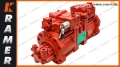 2401-9236B 2401-9236A  2401-9236 Pompa hydrauliczna typu KAWASAKI K3V63DT DOOSAN DEVELON serii SOLAR 130LC-V 140LC-V 150LC-7B Hydraulic gear Pump / Steering Pump / Насосгидравлический / hydraulické zubové čerpadlo /