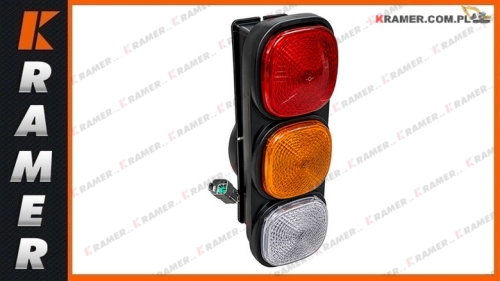 700/50129 Lampa tylna lewa JCB 526-56 535-140 541-70 530 532 i wielu innych   tylne światło / tail light / задні створных агонь / задни светлини / stražnje svjetlo / zadní světla / baglygte