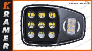 Lampa przednia drogowa JCB  lewa LED 3CX ładowarki