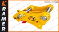QHM-CAT428 DEF Szybkozłącze CAT 415F2 416E 420E 422E 422F 428 430 430E 432E 432F 432F2 434 434E 444 444E seria D E F 345mm manual Quick Hitch / Greitas prikabinimas / Quick coupler / Быстросъёмныймеханизм / Быстросъём / Schnellkupplung / Kiire Haak /