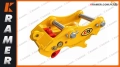 QHM-CAT428 DEF Szybkozłącze CAT 415F2 416E 420E 422E 422F 428 430 430E 432E 432F 432F2 434 434E 444 444E seria D E F 345mm manual Quick Hitch / Greitas prikabinimas / Quick coupler / Быстросъёмныймеханизм / Быстросъём / Schnellkupplung / Kiire Haak /