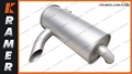 JNH0029 Tłumik JCB JS130W JS145W JS160 JS160W JS180 Muffler silencer / silencer exhaust / silenciador / Schalldämpfer / duslintuvas / глушитель / dämpare