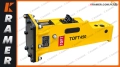 TOFT450 Młot hydrauliczny . Koparki 1 -2,5T hydraulichammer / hydraulické kladivo / hidraulički čekić / hidraulinis plaktukas /hydraulisk hammare / hydraulické kladivo / hidraulikus kalapács/