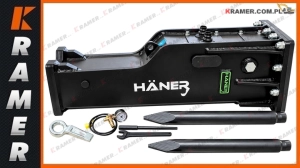 Młot hydrauliczny Haner HX800A. Koparki 7-8T