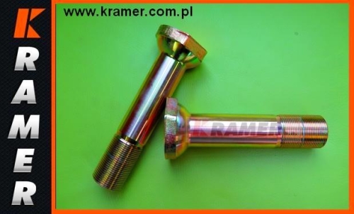 Śruba JCB 3CX 4CX mocowania ramy konika KINGPOST 123/05547; Śruba mocowania ramy konika/ Boom swing cylinder frame clamping screw/ Klemmschraube des Auslegerschwenkzylinderrahmens/ Зажимной винт рамы поворотного цилиндра стрелы