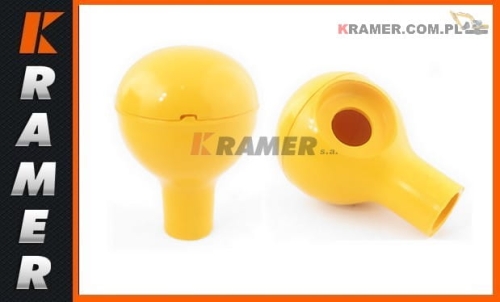 993/61200 Gałka lewarka łyżki koparkowej stosowana w koparko-ładowarkach JCB 3CX 4CX Knob, excavator plain, as supplied / Рукоятка рычага (оригинал)