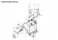 14508375  VOE14508375 Sworzeń wysięgu VOLVO EC360B EC460C SE450LC-3 SE450LC-2 EC460 EC460B Pin / Палец / csap / bolt / stift /