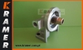 Podstawa filtra paliwa KOMATSU 6D125 PC450-6  6221-71-6110; Podstawa filtra paliwa/ Fuel filter base/ Kraftstofffilterboden/ База топливного фильтра/ Base del filtro del carburante/ Base de filtre à carburant.