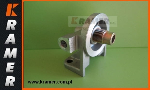 Podstawa filtra paliwa KOMATSU 6D125 PC450-6  6221-71-6110; Podstawa filtra paliwa/ Fuel filter base/ Kraftstofffilterboden/ База топливного фильтра/ Base del filtro del carburante/ Base de filtre à carburant.