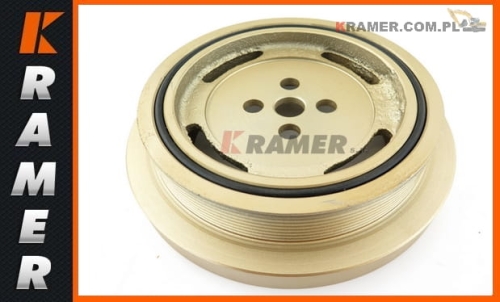 6735-61-3280 Koło pasowe wału KOMATSU PC200-6 PC220-6 6D102 PULLEY CRANKSHAFT / RATAVIMAS / RADLAGER / ПОДШИПНИК КОЛЕСА