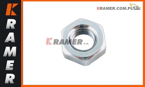 1370/0303D Nakrętka śruby sworznia dolnego podpory koparko-ładowarek JCB 3CX nut / Nut self lock M10
