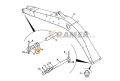 JNV1577; Tuleja JCB JS130 JS115 JS145 ramienia BOOM; Bushing / втулка / buchse