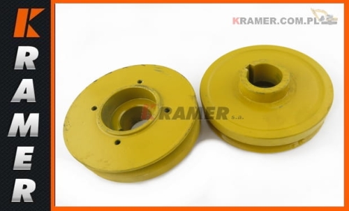 Koło pasowe wału KOMATSU ISUZU silnik 4BG1 3389198 ; PULLEY CRANKSHAFT / RATAVIMAS / RADLAGER / шкив коленчатого вала