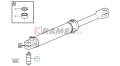 11059701 Sworzeń VOLVO siłownik skrętu A30 A35 A25 Pin / палец / Bolzen / perno