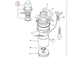 Zestaw naprawczy separatora JCB 3CX 4CX DieselMax  32/926045  kit-hand primer reverse flow