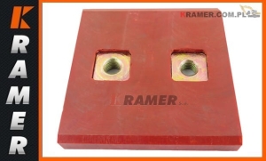 Ślizg wysuwu CAT 416C 424D 428C 432D 442D 15mm