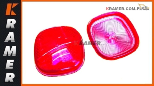 Klosz lampy tylnej ładowarki teleskopowej JCB 530     700/50072 Lens, Red, rear position/stop; Lens rear light/ Задний фонарь/ Rücklicht