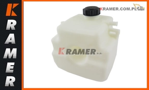128/15313 Zbiorniczek wyrownawczy płyni chłodzącego stosowany w maszynach JCB Koparko-ładowarki 3CX 4CX Tank coolant expansion
