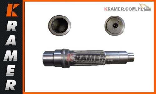 Wałek hydromotoru reduktora jazdy stosowany w koparkach VOLVO EC140B  EC140C  ECR140B
14616923 Shaft Motor Drive / Вал гидромотора хода