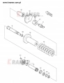 274-00012B / 27400012B Napinacz gąsienicy DAEWOO DOOSAN DEVELON DX225 DX235 TRACK ADJUSTER & RECOIL GROUP / Натяжитель гусеницы / Leitradeinheiten / láncfeszítő kerék egységek / Vodeci tockovi