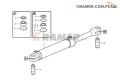 11195849 Tuleja / łożysko wahliwe łożysko kulowe VOLVO A25D A30D A25E A30E A25F A30F self-aligning bearing / ball bearing / samonastavovacie ložisko / samoporavnavajući ležaj /kuglični ležaj / шарикопідшипник / lodīšu gultnis /