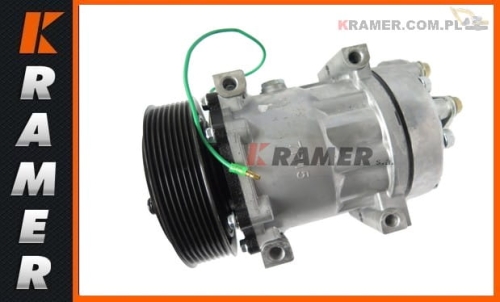 Sprężarka klimatyzacji VOLVO EC210 8PK  000007357  Compressor, air conditioning