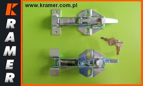 Zamek / zamknięcie pokrywy silnika KOBELCO SK; Excavator hood lock latch;engine cover lock/ Verriegelung der Motorabdeckung/ serratura del cofano/ serrure de capot.