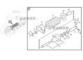 Uszczelnienie VOLVO napinacza EC210B EC240C 8230-24860  Ring Dichtung Seal Sceau уплотнительное кольцо