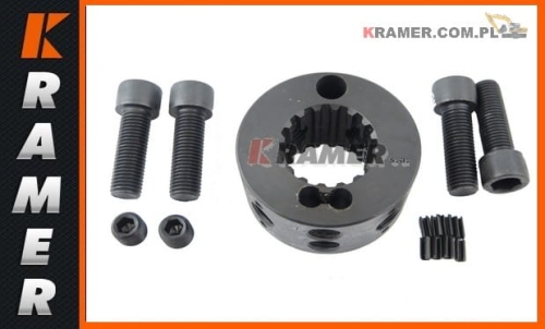 Wkład sprzęgła elastycznego 40H 16 zębów 85x40x45; Tuleja zębata/ toothed bushing/ Zahnbuchse/ втулка зубчатая/ Douille dentée.