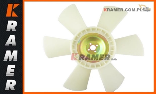 1-13660289-0 Śmigło wentylatora chłodnicy stosowane w maszynach HITACHI EX200-5  EX225 Wentylator Fan cooling  Ventilátor вентилятор  Freskuese вентылятар фен ventilaator Ventilateur Ventilador ventiliatorius ventilators  Поклонник