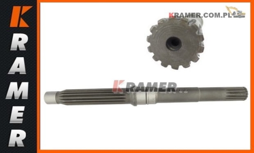 14506954 Wałek silnika jazdy stosowany w koparkach VOLVO  EC360B  EC290B  EC240B  EC290C  EC360C  EC360B  EC330B Shaft Motor Drive / Вал гидромотора хода

