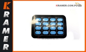 Naklejka KOMATSU przyciski monitora PC200-7