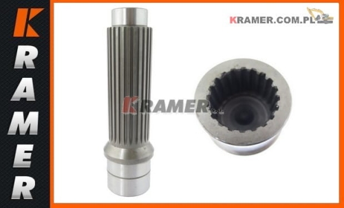 20/925674 Wałek napędu silnika jazdy stosowany w koparkach JCB JS130  JS145  JS200  JS220  JS240 Shaft Motor Drive / Вал гидромотора хода
