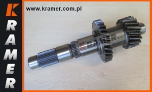 Wałek pośredni skrzyni biegów 19 i 30 JCB 3CX 4CX.