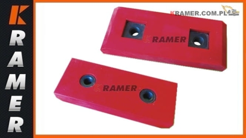 Ślizg JCB ładowarek teleskopowych L-150 mm 160/00992 Numer katalogowy - 160/00992 Pad wear assy