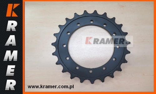 Koło napędowe minikoparka BOBCAT 430 / 335 / 334  7162768; Sprocket/ Turas/ Kettenräder/ Antriebsräder/ звёзды/ Pignon/ Lánckerekek/ Rueda cabilla/ Ruota motrice/ Drivhjul/ Vetopyörät/ Dzenoša zvaigzne/ Žvaigždes/ Hnací kola/ veotähikud.