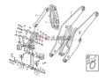 Uszczelnienie tulei VOLVO L120C L150C L220E L90C 11048081; Sealing/Seal Ring/ Dichtung/ САЛЬНИК/ Уплотнение/печать/ étanchéité.