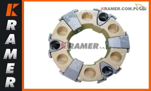 000006326_1a Sprzęgło elastyczne pompy ATLAS 1204,1304,1404 kpl Clutch Hydraulic Pump