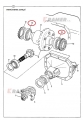 907/09200; Łożysko dyferencjału JCB 3CX 4CX; Bearing/ Lager/ подшипник/ rotolamento/ Roulement